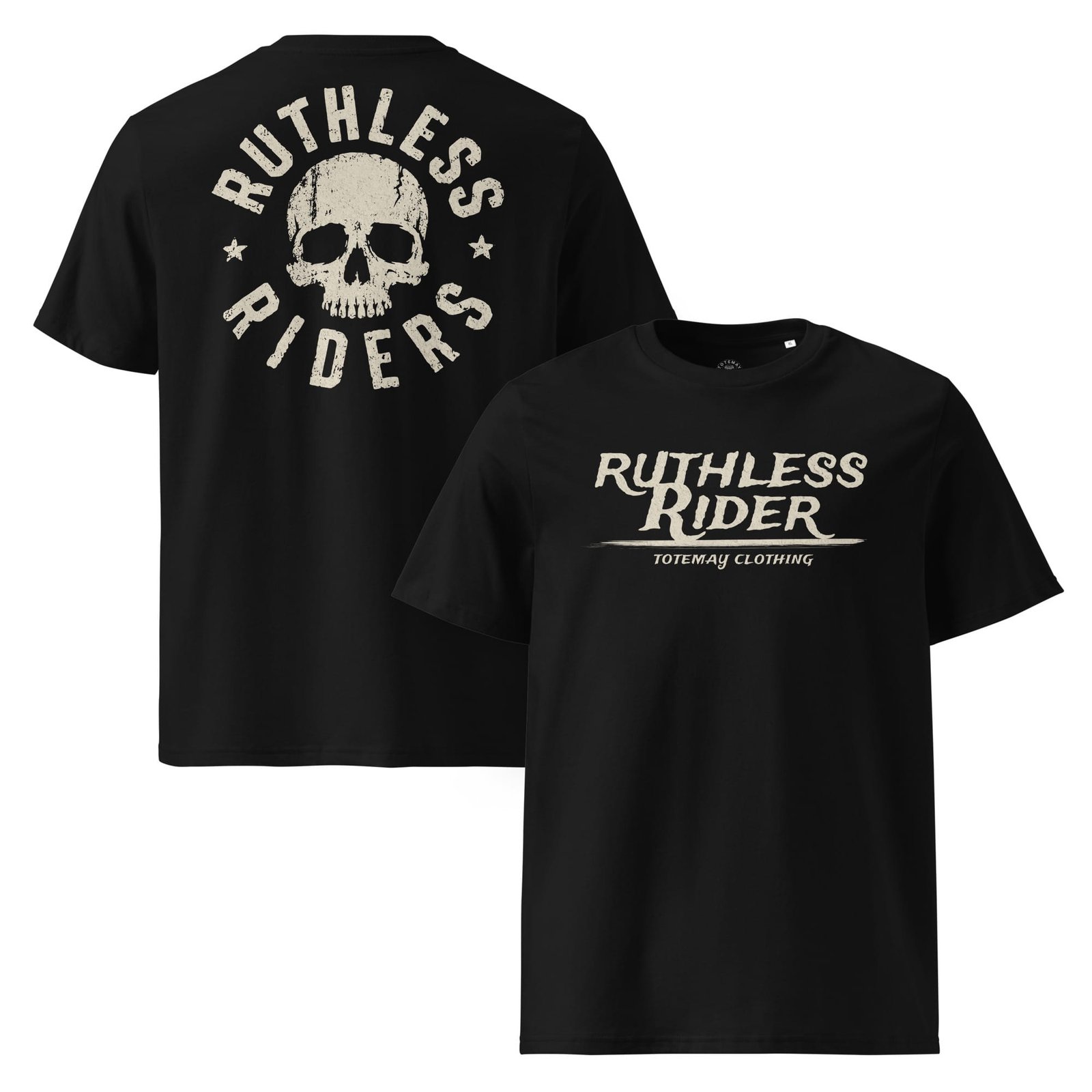 Ruthless Riders - Black T-shirt - Image 3