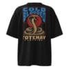 Cold Blooded - Oversized Black T-shirt