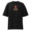 Cold Blooded - Oversized Black T-shirt - Image 2