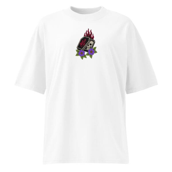 Alternative view of Afterlife - Oversized White T-shirt