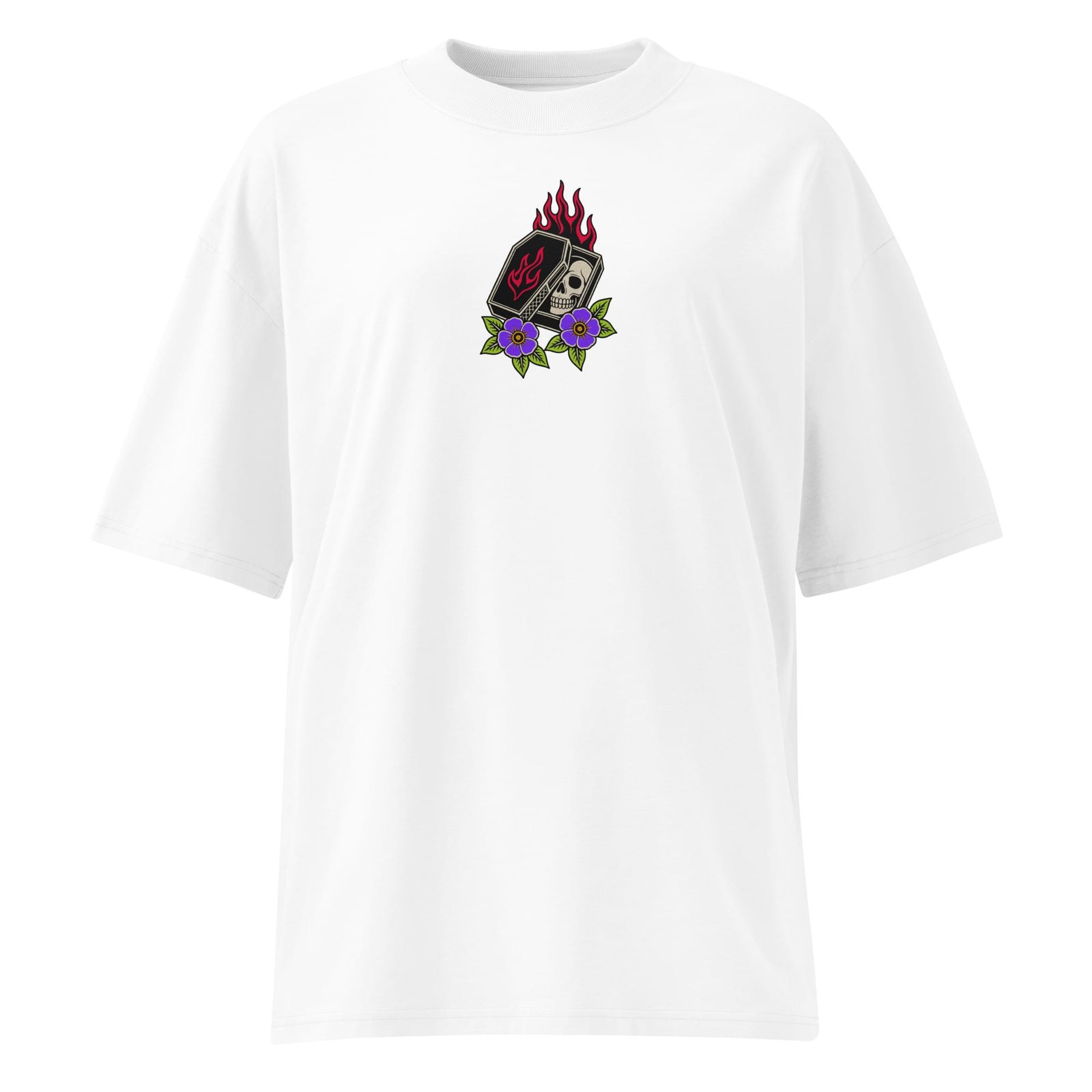 Afterlife - Oversized White T-shirt - Image 2