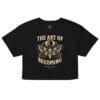 Cocoon - Black Crop Tee - Image 2