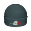Skull and Rose - Fisherman beanie
