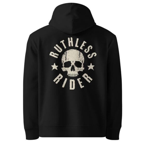 Ruthless Rider - Black Heavy Hoodie
