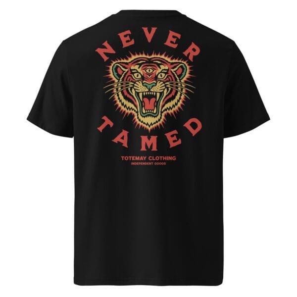Never Tamed - Black T-shirt