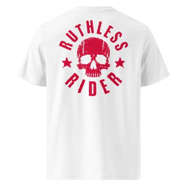 Ruthless Rider - White T-shirt