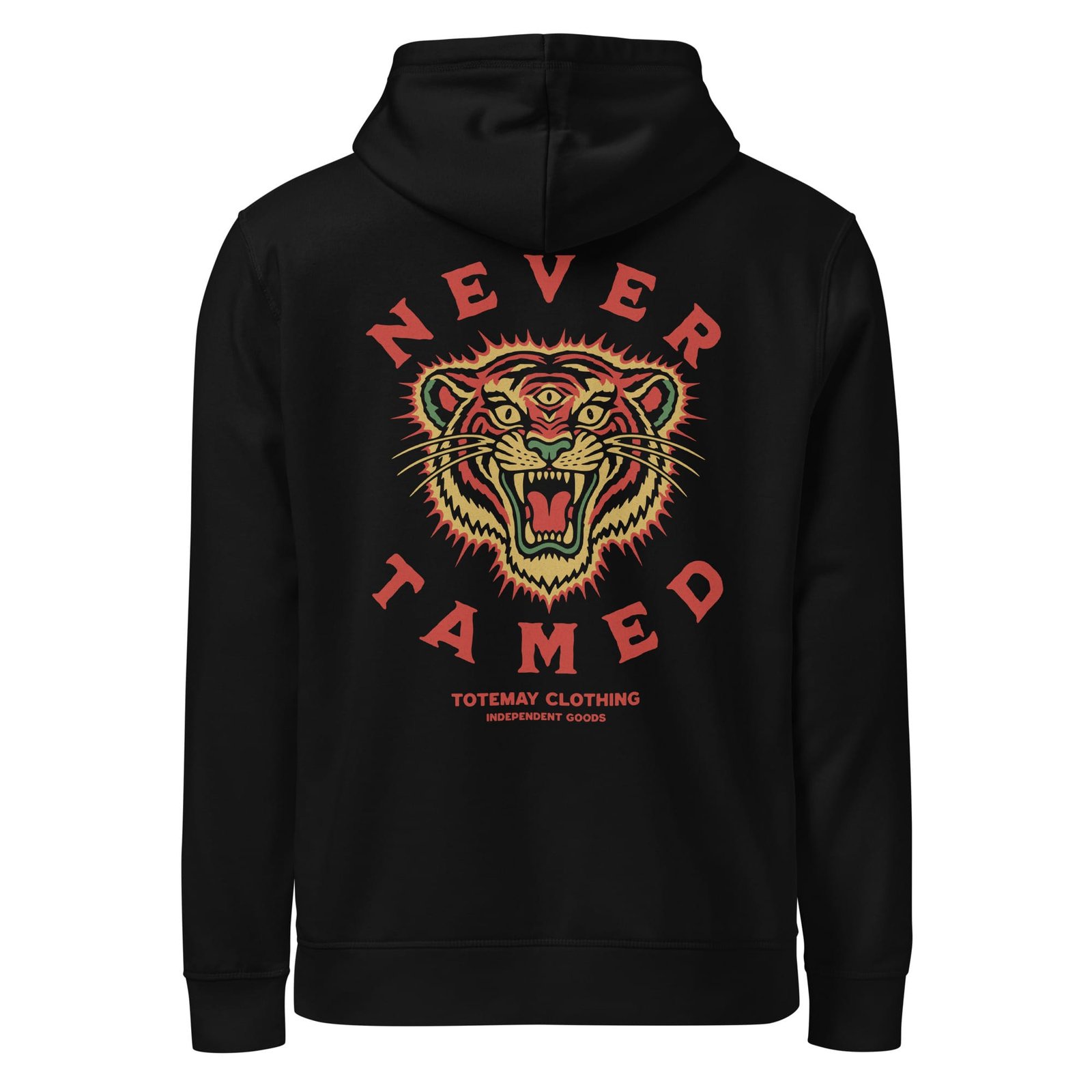 Never Tamed - Black Hoodie