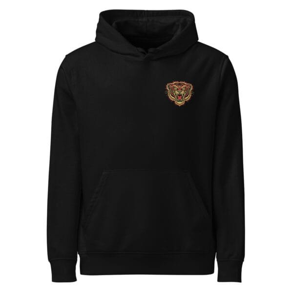 Alternative view of Never Tamed - Black Hoodie