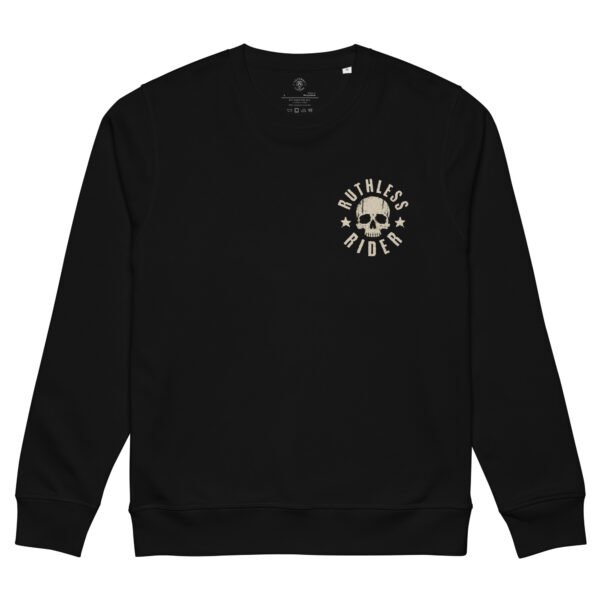 Alternative view of Ruthless Rider - Black Sweatshirt